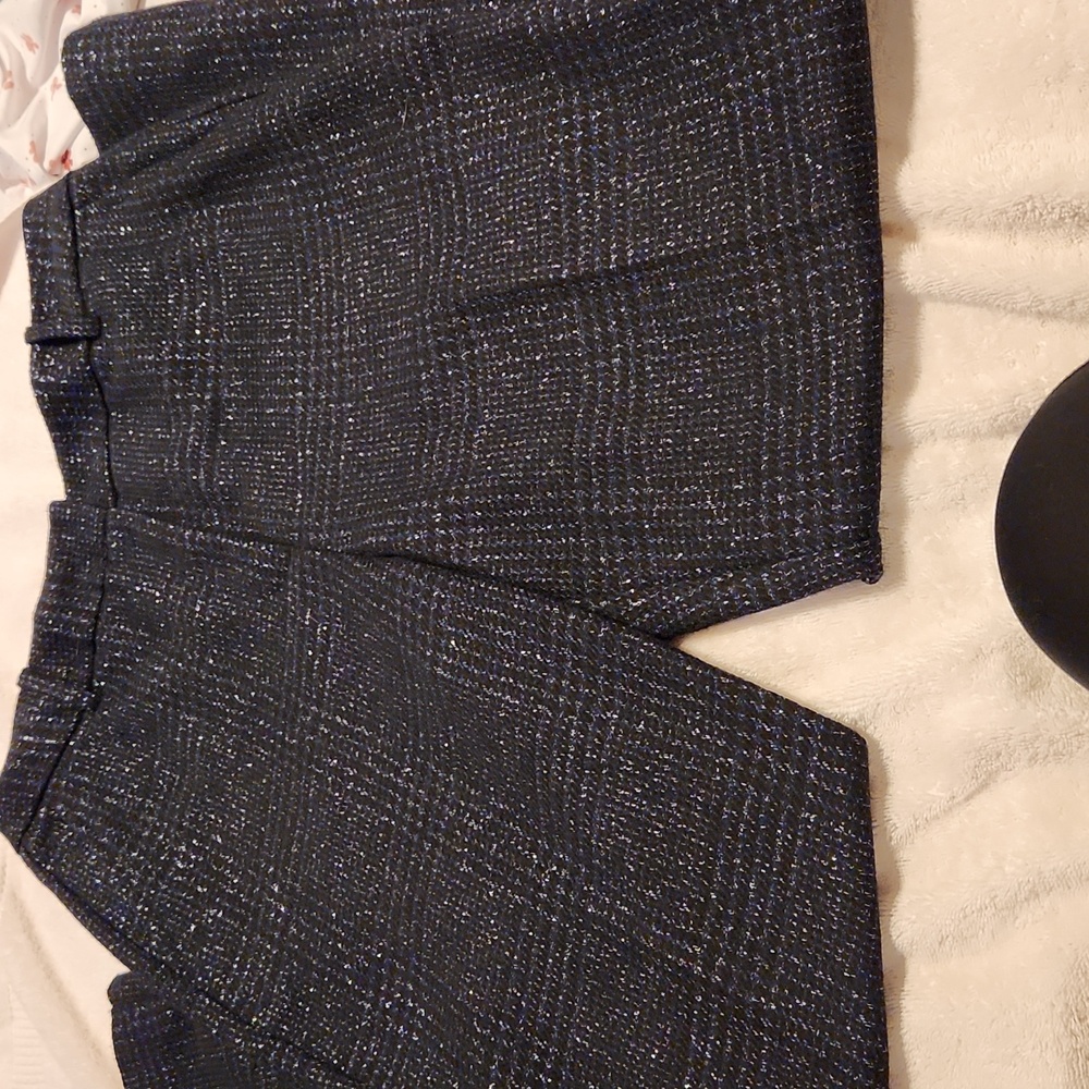 Worthington Womens High-Rise Modern Trouser in blue black size 10, worn one time